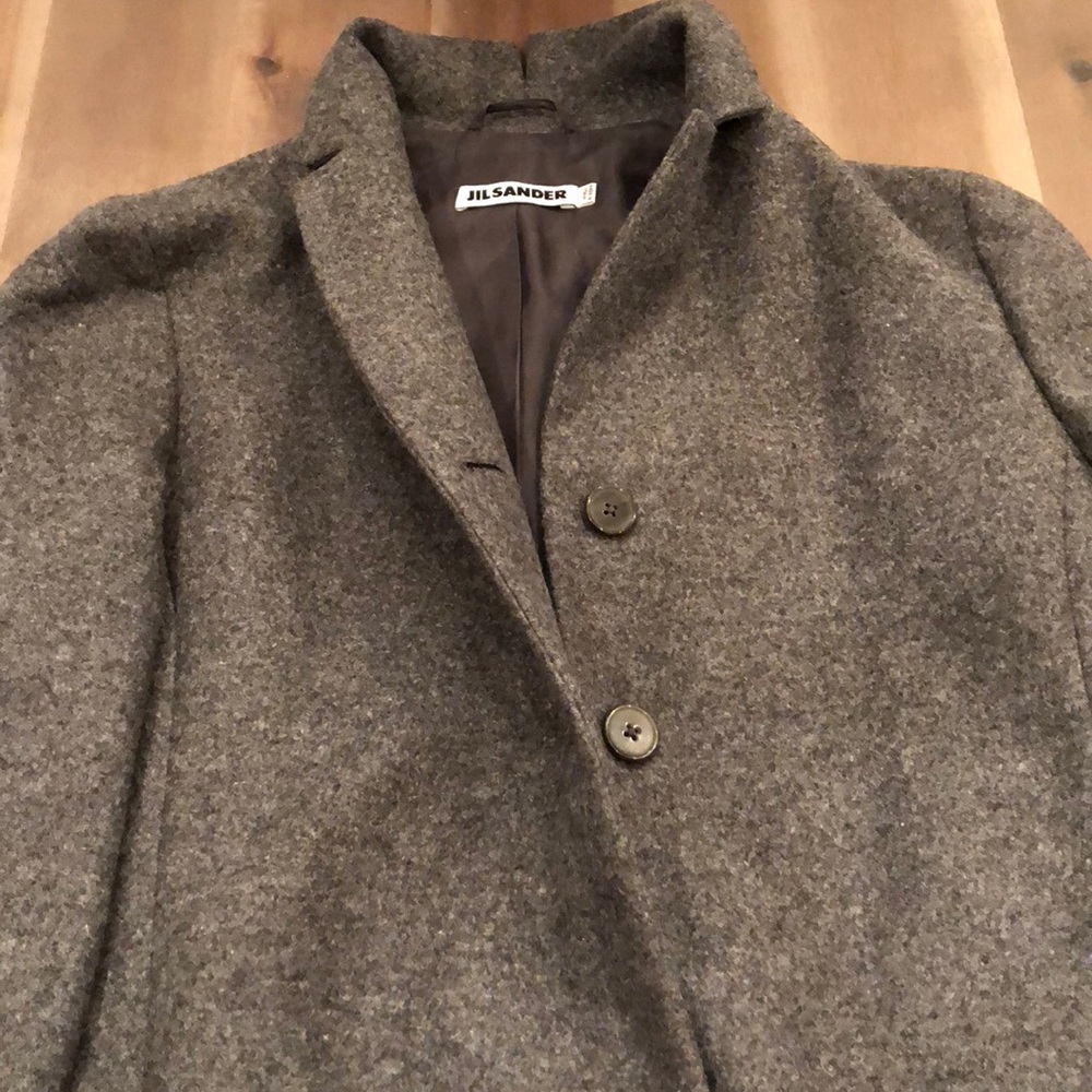 Jail Sander Coat - grey size 36